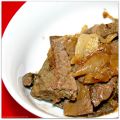 Straccetti di fegato con cipolle e[...]