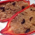 PEPERONI GRATINATI CON OLIVE