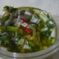 Salsina piccante con acciughe