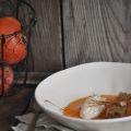Zuppa di cachi, biscotto morbido al caffè e[...]