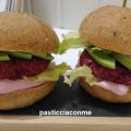 Burger rosa vegani