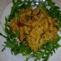 Fusilli rucola e pancetta