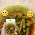 Maccheroni con crema di asparagi