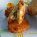 Crocchette di patate con lo speck.