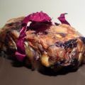 tortino di patate, radicchio e scamorza