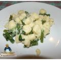 GNOCCHI DI SEMOLINO CON FAGIOLINI