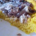 Focaccia di zucca con radicchio rosso