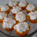 Muffin di carote con topping al mascarpone
