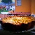 Crostata di crema, mele e cannella. Gluten Free
