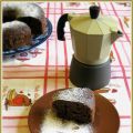 TORTA AL CAFFE' CON GOCCE DI CIOCCOLATO