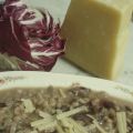 Orzotto radicchio rosso e grana