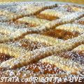 CROSTATA con RICOTTA (e crema, e uvetta), e un[...]