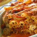 Ziti al forno alla pugliese