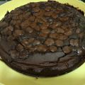 La torta negra senza glutine