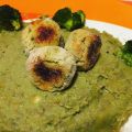  Polpette di broccoli su letto di pure di fave[...]