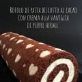 Rotolo decorato ripieno di crema alla vaniglia[...]