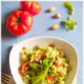 Cous cous al pesto di rucola con tofu pomodori[...]