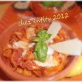 Cocottine di amatriciana con bufala