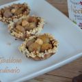 Tartellette di nocciole e castagne