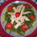 Carpaccio di tonno con patate e fagiolini