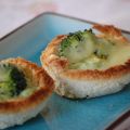 Cestini di broccoli e scamorza