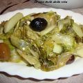 Scarola,patate e olive