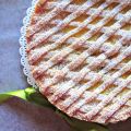 
Crostata con mud cake e crema pasticciera