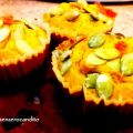 Muffin alla zucca dal cuore filante