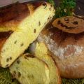Pane dolce alla zucca e decorazione pane