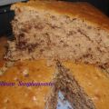 Torta con banane e cioccolato