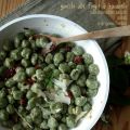 gnocchi verdi con le foglie del ravanello