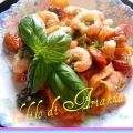 TAGLIATELLE ROSA CON GAMBERI, FAGIOLINI E[...]