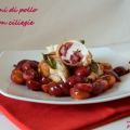 Involtini di pollo con ciliegie