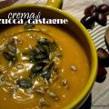 Crema di zucca e castagne