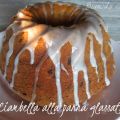 Ciambella alla panna e glassata