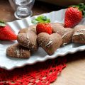 Biscotti vegan al cioccolato per San Valentino!