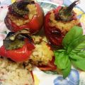 PEPERONI RIPIENI DI RISO E CAPRINO