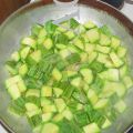 Farfalle con zucchine e primo sale