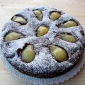 Torta pere e cioccolato