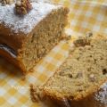caffè e noci per un dolce plumcake....