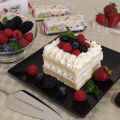 Tortino Moretta White ai frutti di bosco