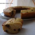 Ciambella alla ricotta e gocce di cioccolato