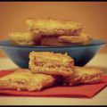 Quadrotti di sfoglia alle nocciole