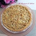 Crostata di pesche e mandorle