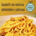 Spaghetti con salsiccia, philadelphia e[...]
