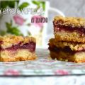 Berry Crumb Bars (barrette Crumble ai Lamponi)