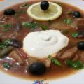 Solyanka - zuppa di funghi