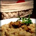 RISOTTO ai FUNGHI PORCINI e robiola