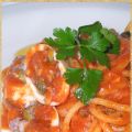 Vermicelli con totani ripieni