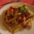 LE PENNE RIGATE CON I POMODORINI GRATINATI AL[...]